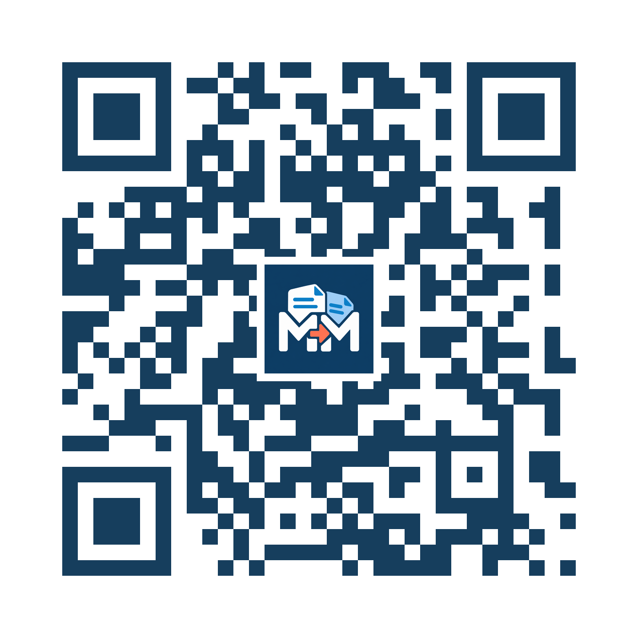 QR code linking to MedicareMachine.com